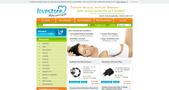 Desktop Screenshot of lovestore.de